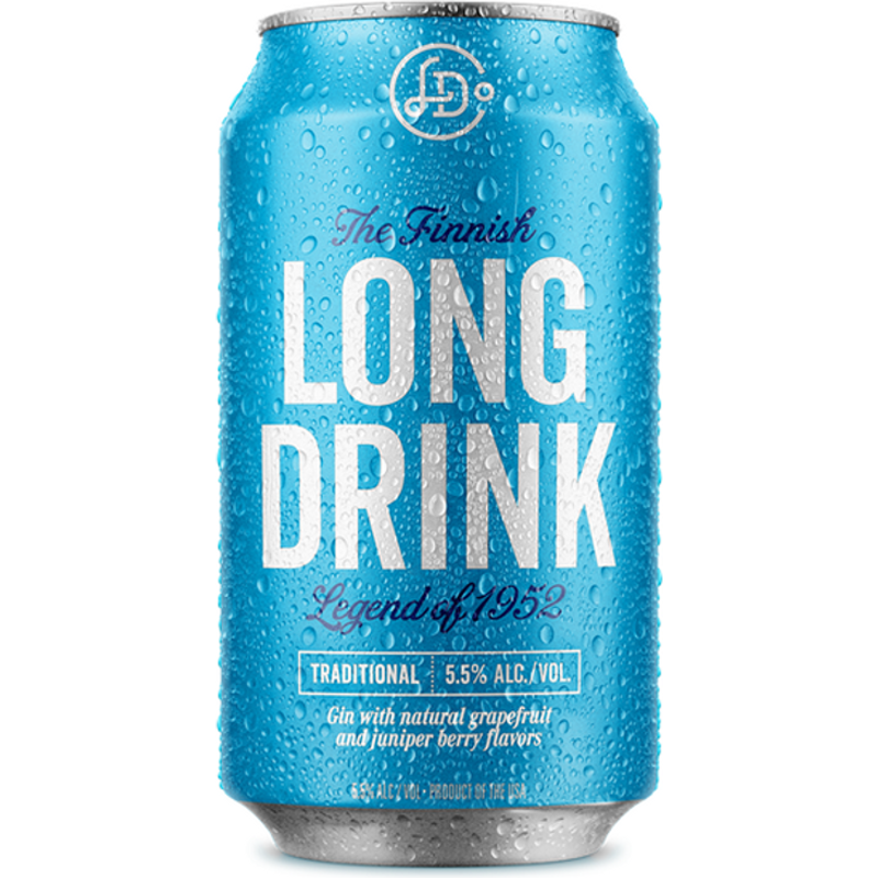 Long Drink Traditional - Citrus Soda. Real Liquor. 355ml Can