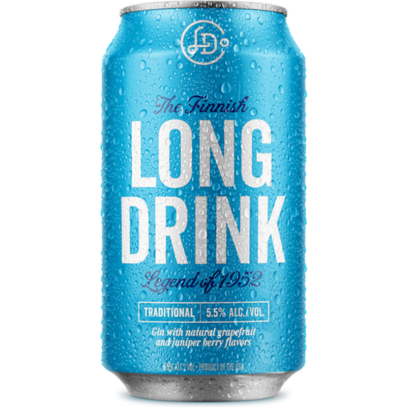 Long Drink Traditional - Citrus Soda. Real Liquor. 6x 12oz Cans