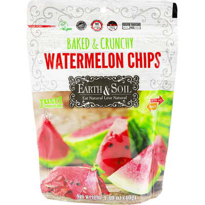 Earth & Soil Watermelon Chips 40g Bag