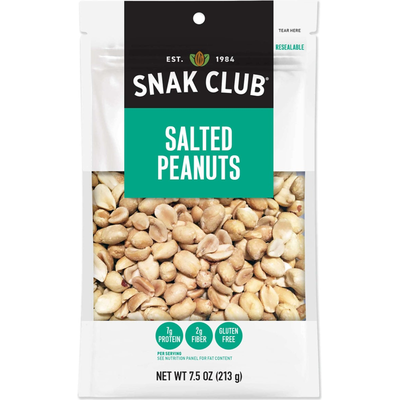 Snak Club Peanut 7.5oz Bag