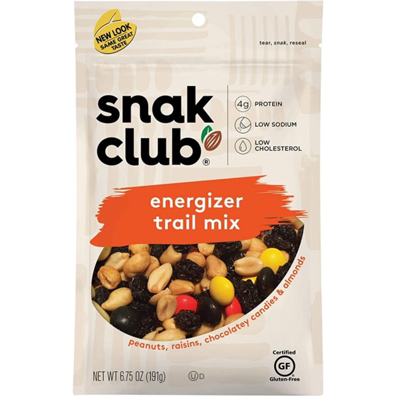 Snak Club Energizer Trail Mix 6.75oz Pouch