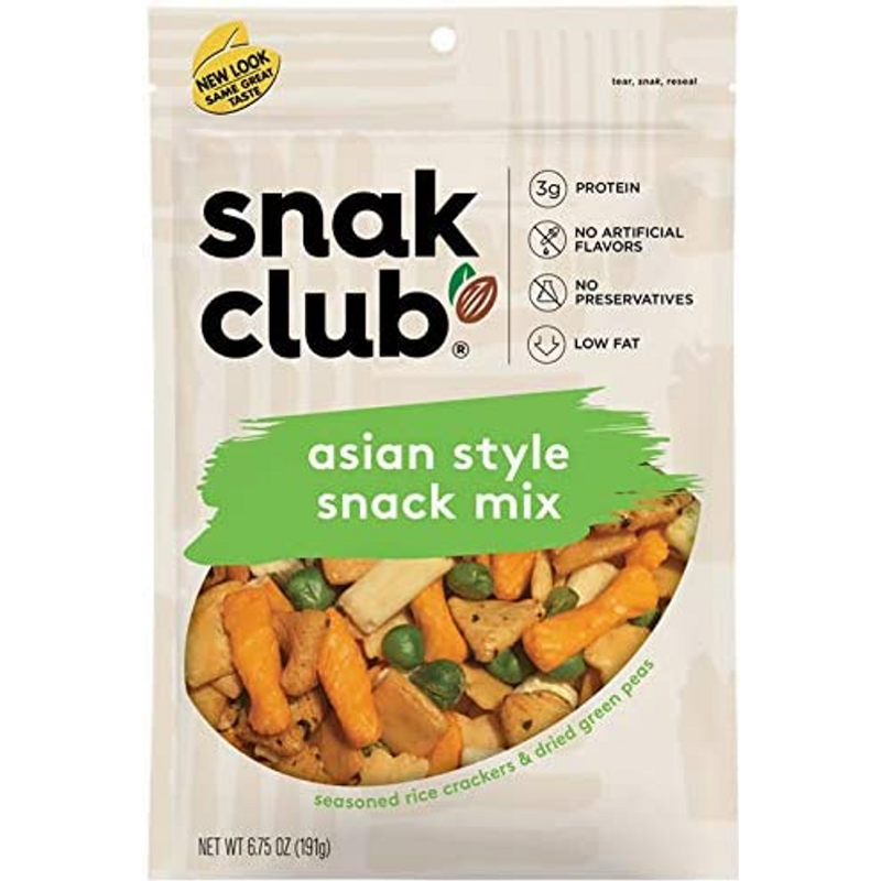 Snak Club Asian Style Snack Mix 6.75oz Bag