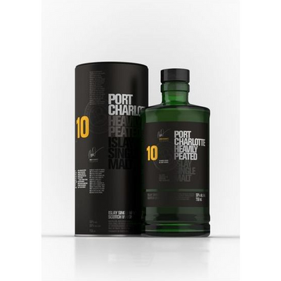 Bruichladdich Port Charlotte Heavily Peated Islay Single Malt Scotch Whisky 750mL