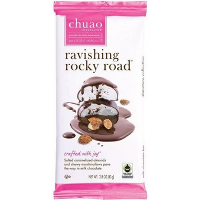 Chuao Ravishing Rocky Road Chocolate Bar 2.8oz Count