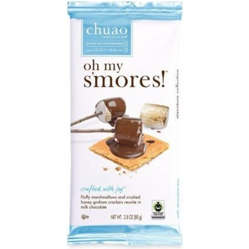 Chuao Chocolatier Oh My SÃƒÂ•mores! Milk Chocolate Bar 2.8oz Count