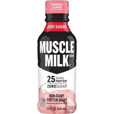 Muscle Milk Strawberries n CrÂme 12oz Bottle