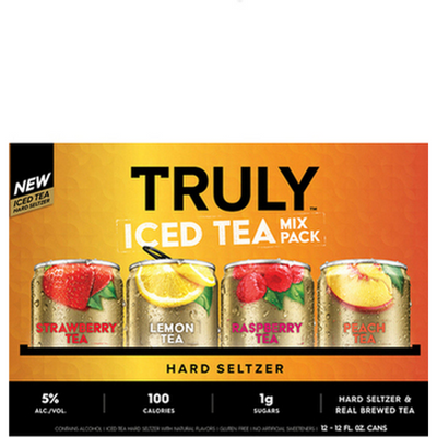 Truly Hard Seltzer Iced Tea Variety 12 Pack 12oz Cans
