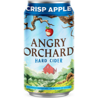 Angry Orchard Crisp Apple Hard Cider 6 Pack 12 oz Bottles