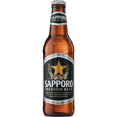 Sapporo Premium 6 Pack 12 oz Bottles