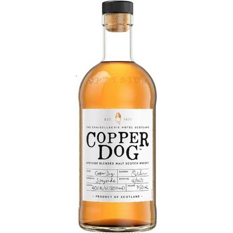 Copper Dog Speyside Blended Scotch Whisky 750ml Bottle