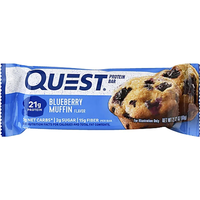 Quest Protein Bar Blueberry Muffin 2.12 oz