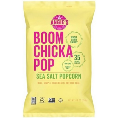 Angie's Boom Chicka Pop Sea Salt Popcorn 5 oz Bag