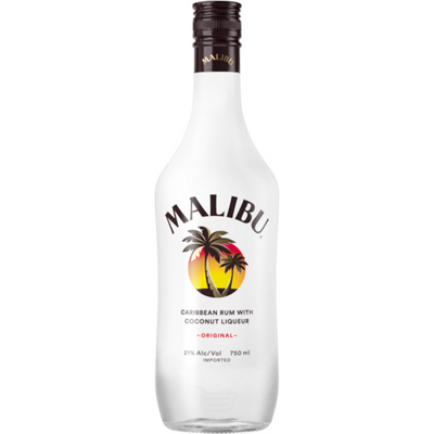 Malibu Caribbean Rum with Coconut Liqueur 375mL