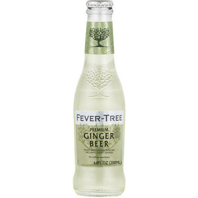 Fever Tree Ginger Beer 4 Pack 200mL Bottles