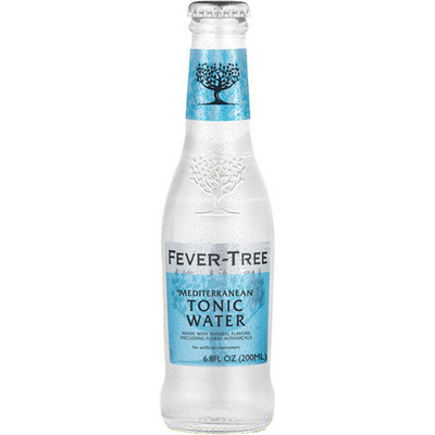 Fever-Tree Mediterranean Tonic Water 4x 200ml Bottles