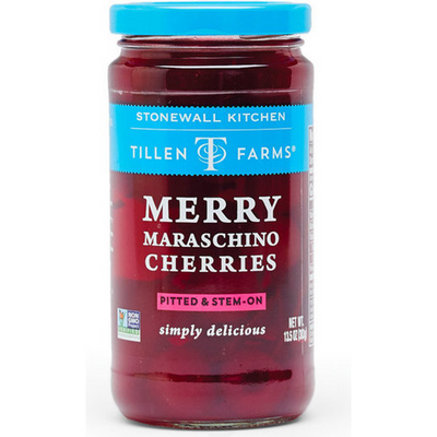 Tillen Farms Merry Maraschino Cherries 13.5oz Bottle