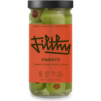 Filthy Pimento Olives 8oz Bottle