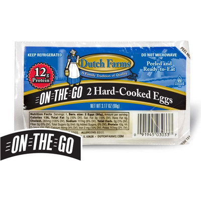 Dutch Farms 2 Hard-cooked Eggs 3.17oz Pack