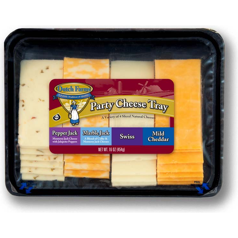 Dutch Farms Party Cheese Tray 16oz Pack