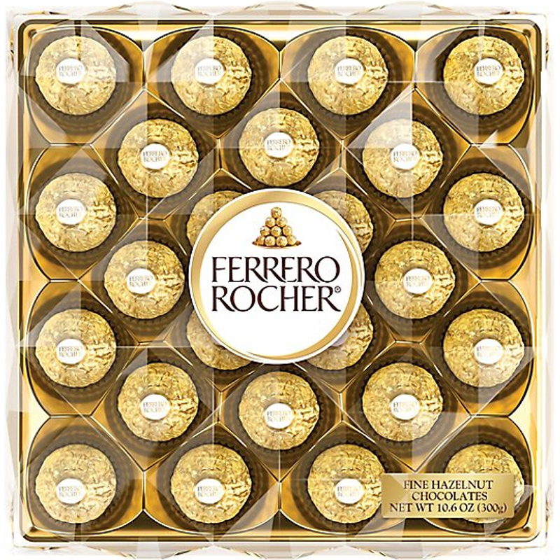 Ferrero Rocher Fine Hazelnut Chocolate 10.6oz Piece